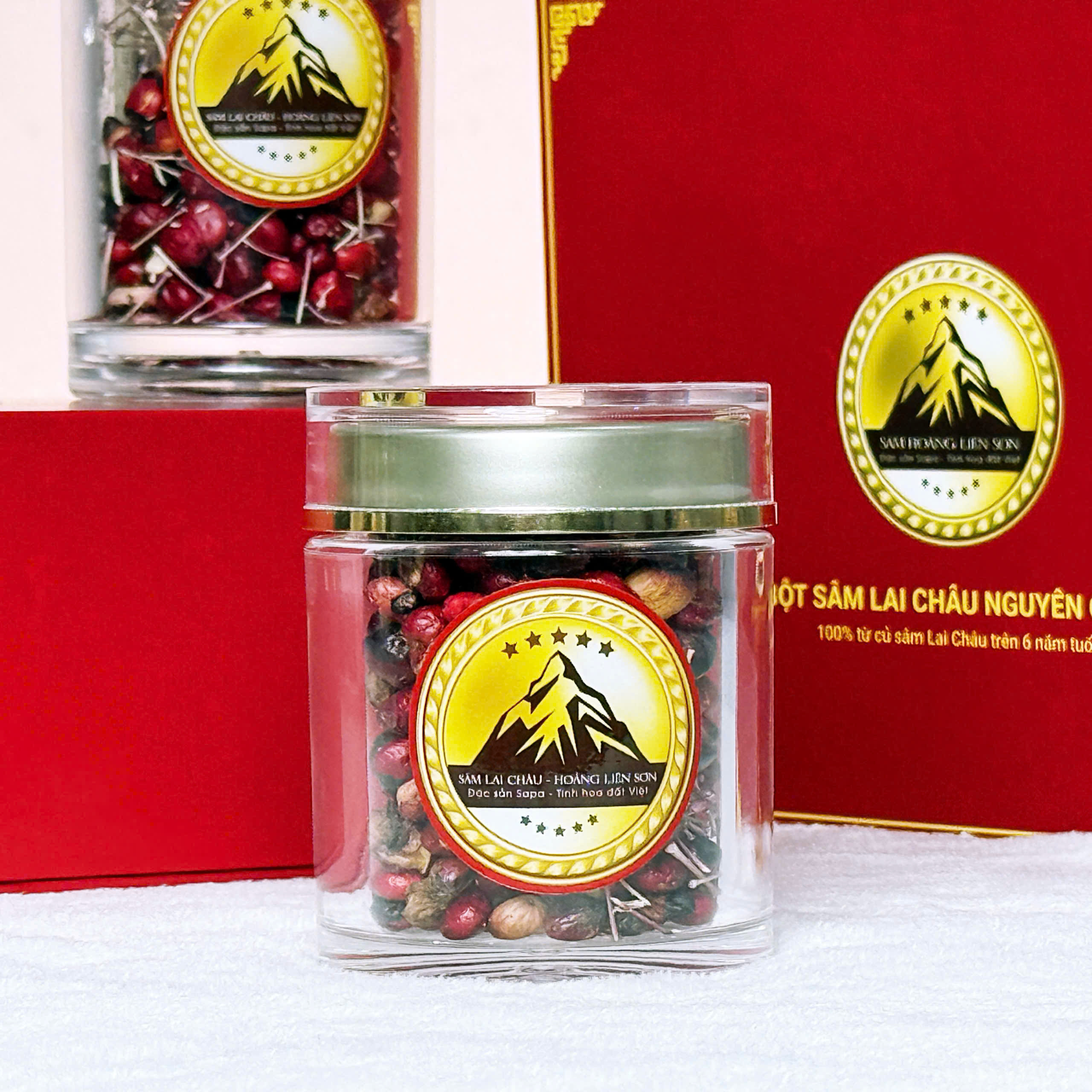 Hộp quả sâm Lai Châu (Lọ 20Gr) 3