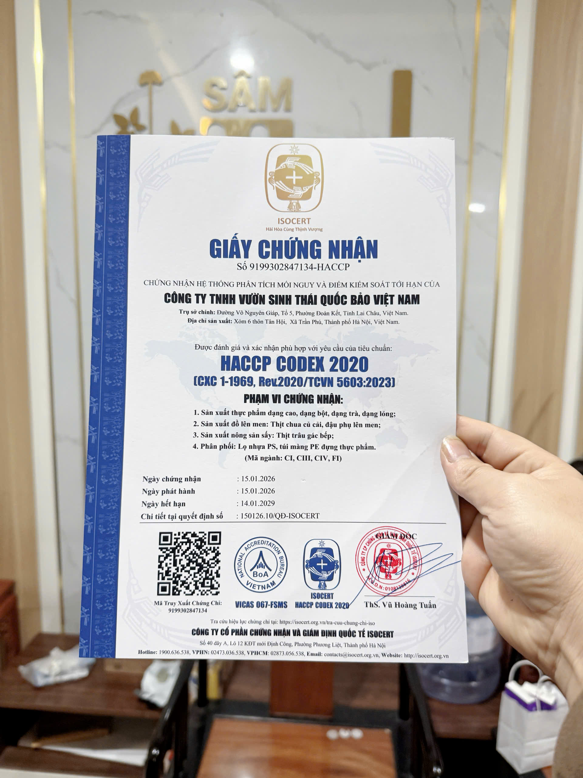 Trà Sâm An Đường (1 hộp 30 gói- liều tiêu chuẩn) 5